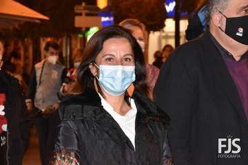 Telde da la bienvenida a la Navidad con el encendido de la decoración callejera/TA y Francisco Javier Santana.